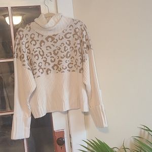 Cowl neck sweater